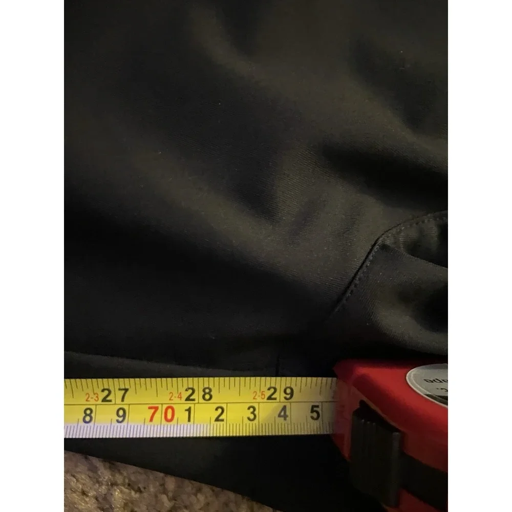 Adidas Golf Chino Pants Trouser Slacks Black Logo Casual Men's Size 40x30 JBHS
